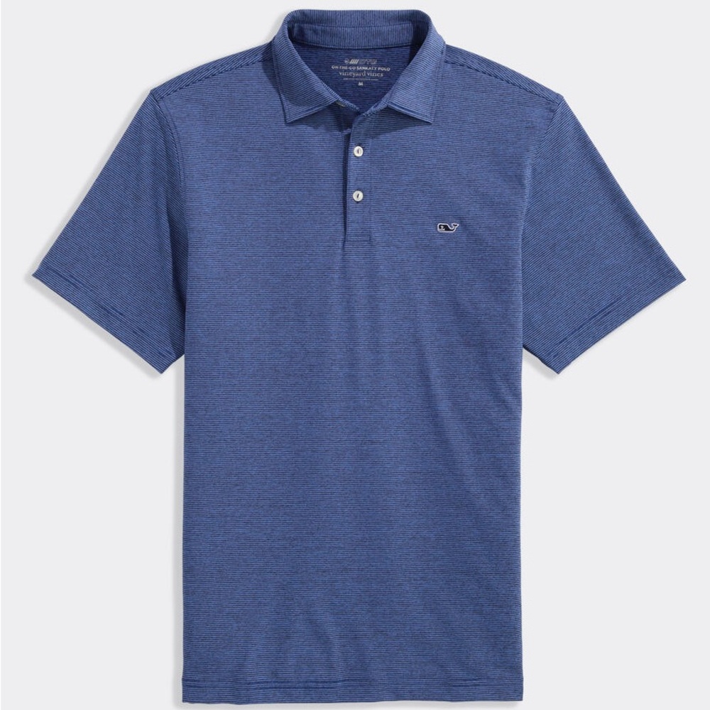 Vineyard Vines St. Jean Stripe Sankaty Performance Polo XL